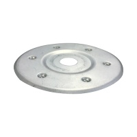 Large Metal Insulation Discs - Zinc 85mm Box 50